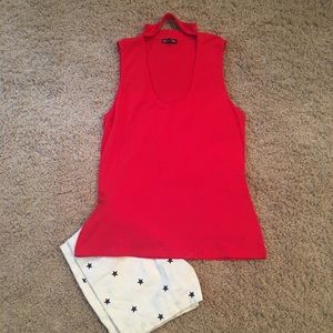 Clearance - Red Express Top Large